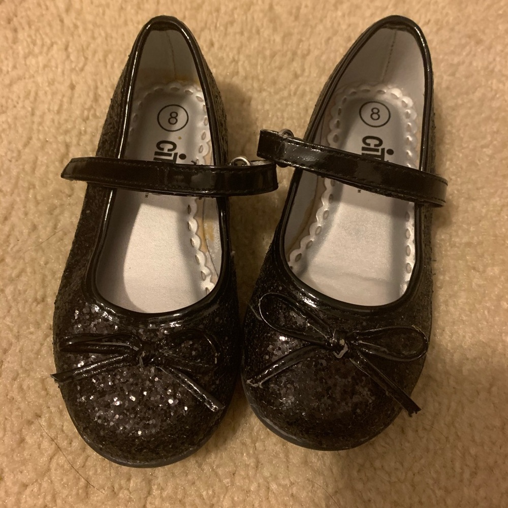 Black girls dress shoes size 8